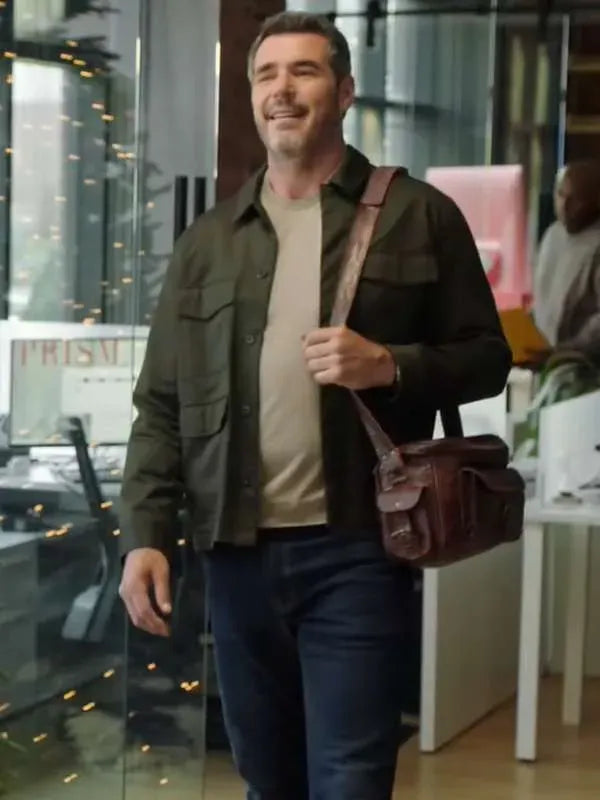 Dan Payne How to Fall in Love by Christmas Green Jacket