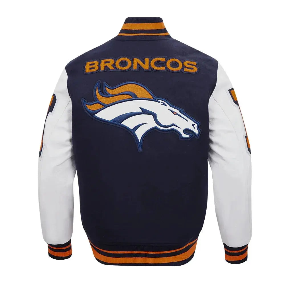Denver Broncos Mashup Varsity Jacket Rackup