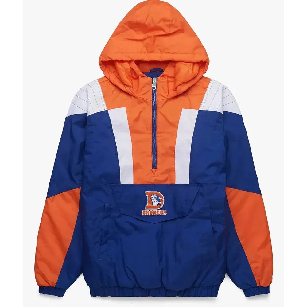 Denver Broncos Pullover Jacket Rackup