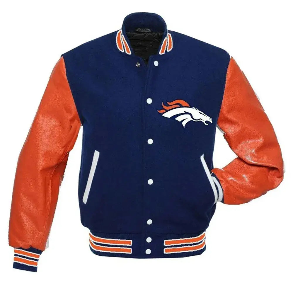 Denver Broncos Varsity Jacket Rackup