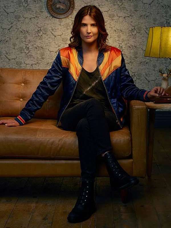 Stumptown Cobie Smulders Satin Jacket