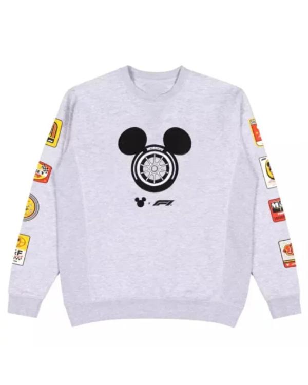 Disney x Formula 1 Pullover Grey Sweatshirt