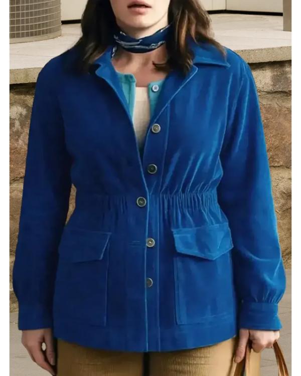 Down Cemetery Road Ruth Wilson Blue Jacket