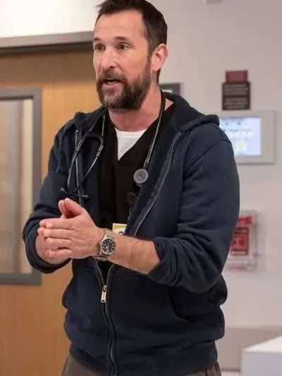 Dr Michael Robinavitch The Pitt Blue Hoodie