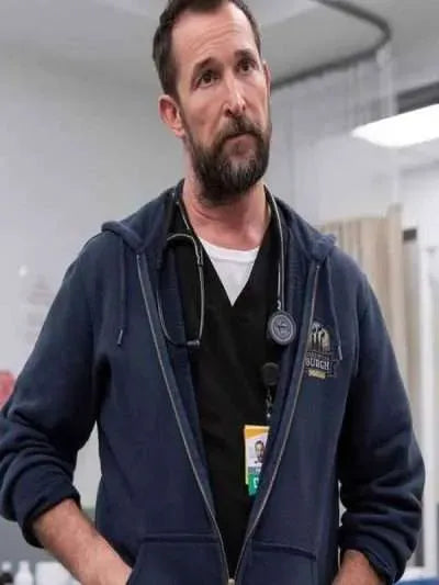 Dr Michael Robinavitch The Pitt Blue Hoodie