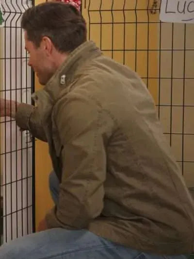 Eric Guilmette Tails of Christmas 2024 Brown Jacket