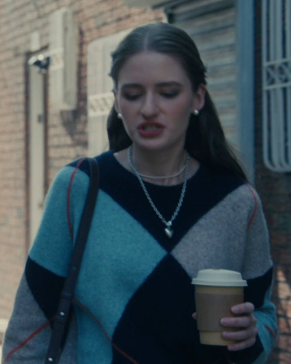 FBI S08 Alexandra Avezova Argyle Sweater