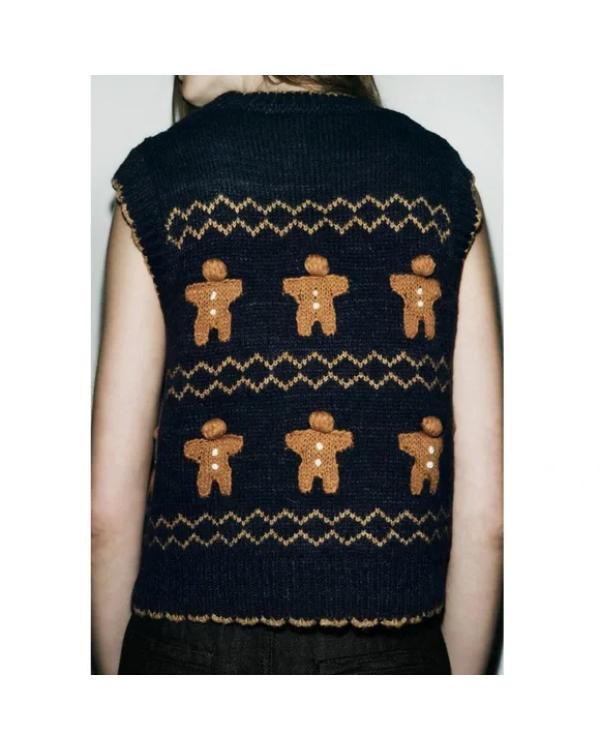 Finding Mr Christmas S02 Gingerbread Cookies Sweater Vest