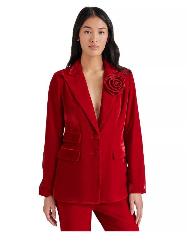 Finding Mr Christmas S02 Velvet Rosette Blazer
