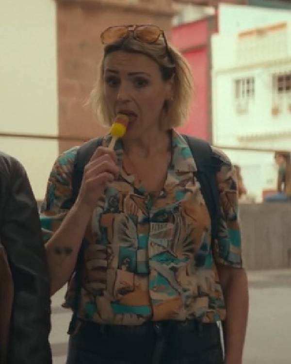 Frauds S01 Suranne Jones Mix Print Shirt