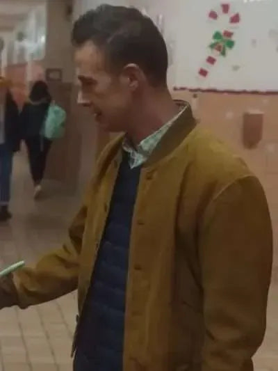 Freddie Prinze Jr Christmas with You Brown Suede Leather Jacket