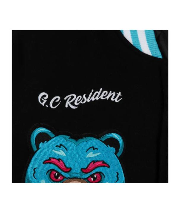 Gag City Black Varsity Jacket