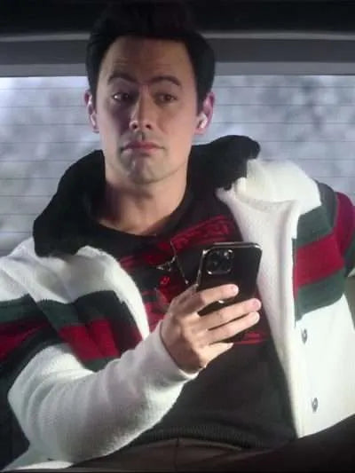 George Young Falling for Christmas Wool Jacket