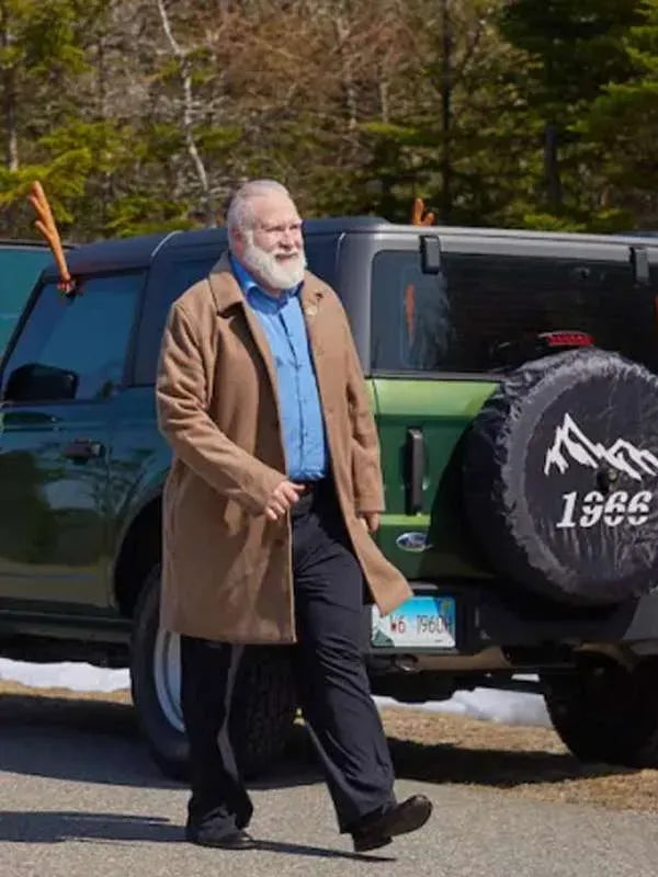 George Masswohl Everything Christmas 2023 Brown Coat