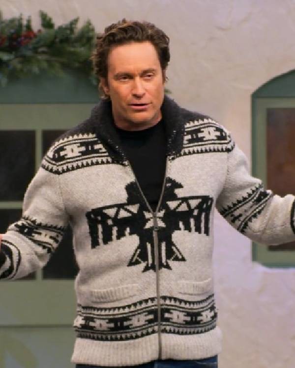 Gingerbread Land The Biggest Little Holiday Competition Oliver Hudson Hooded Cardigan