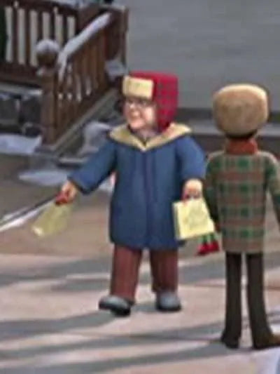 Grandpa Bill All I Want for Christmas Is You Blue Jacket