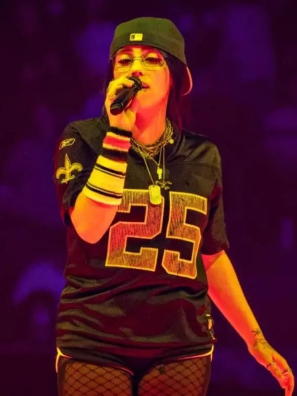 Billie Eilish Hit Me Hard And Soft Tour Black Jersey