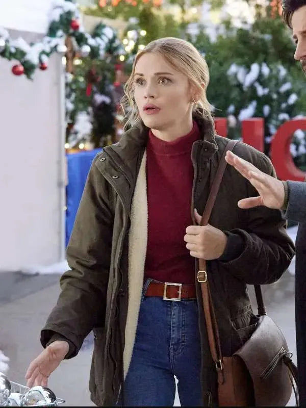 Holland Roden Time for Him to Come Home for Christmas Green Jacket