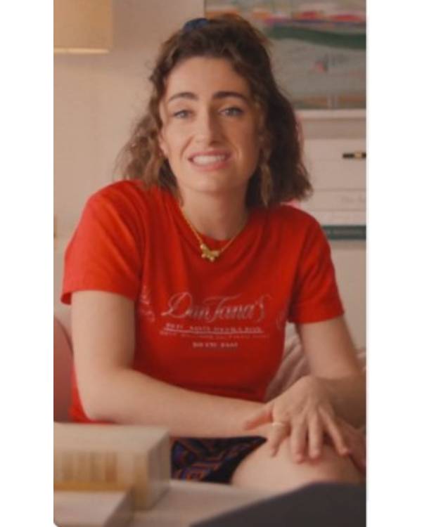 I Love LA Rachel Sennott Red Graphic Tee