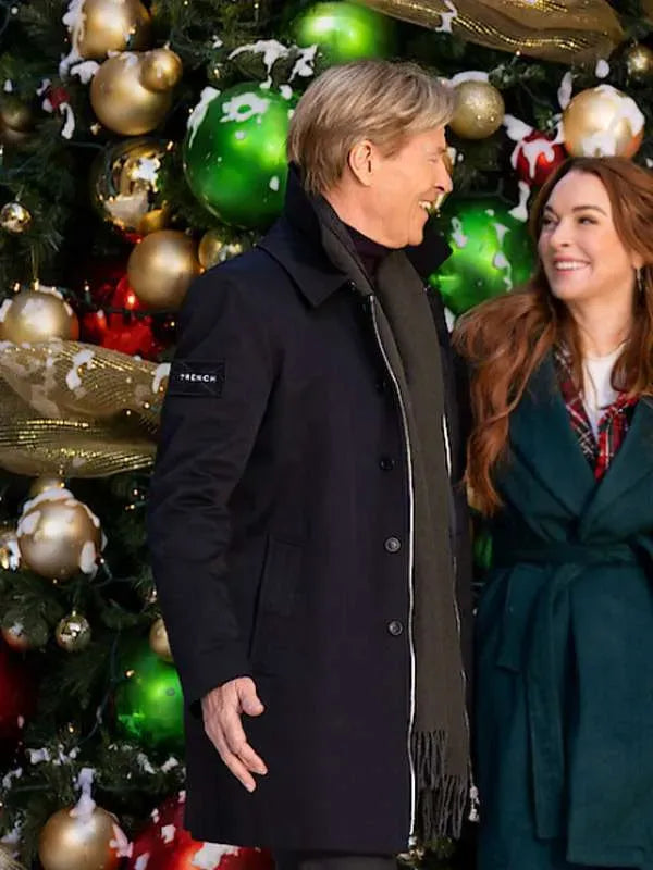 Jack Wagner Falling for Christmas Black Jacket