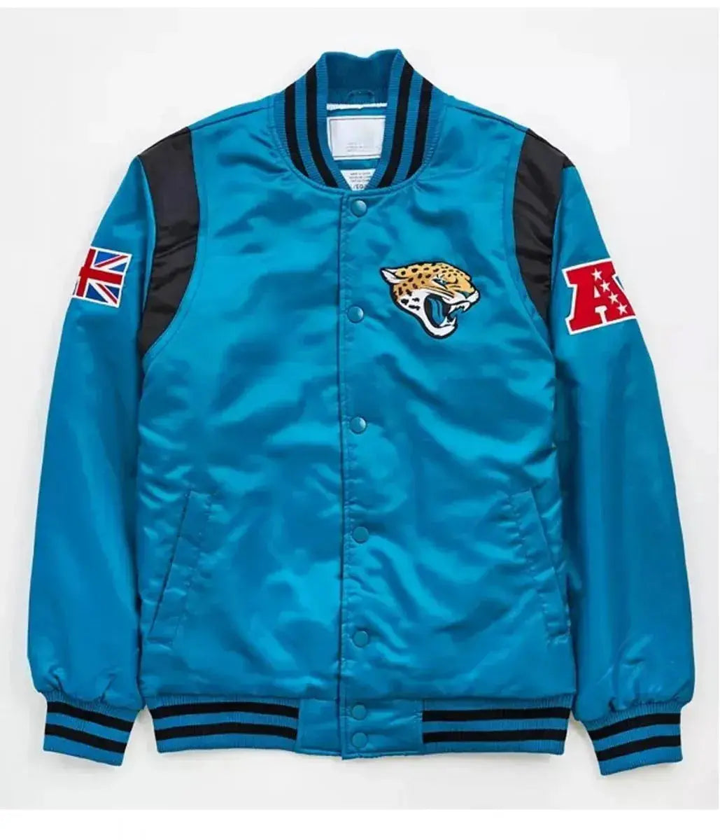 Jacksonville Jaguars Satin Jacket Rackup