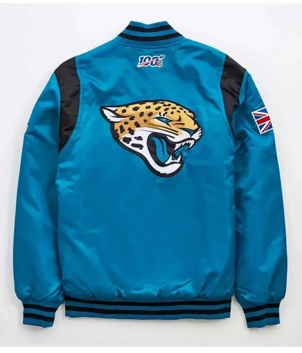 Jacksonville Jaguars Satin Jacket Rackup