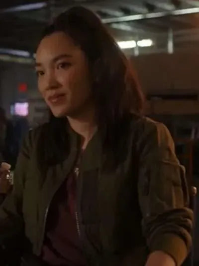 Jessika Van A Hollywood Christmas Olive Green Jacket