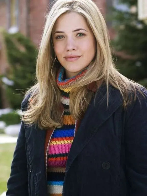 Julie Gonzalo Christmas with the Kranks Black Coat
