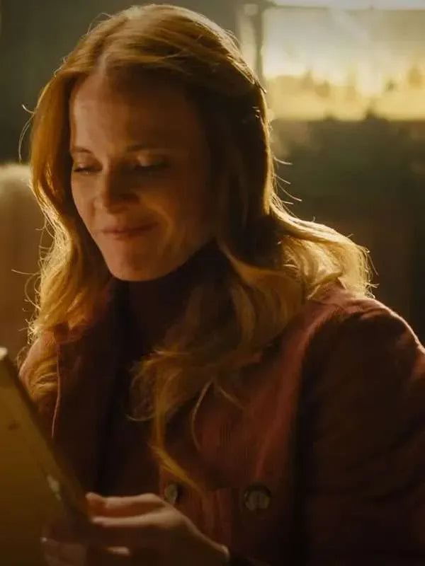 Katie Leclerc A Cherry Pie Christmas Corduroy Jacket