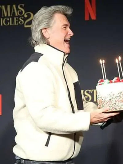Kurt Russell The Christmas Chronicles 2 White Jacket