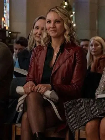 Lanie McAuley Country Hearts Christmas Leather Coat