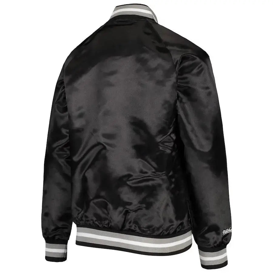 Las Vegas Raiders Bomber Lightweight Black Jacket WorthVee