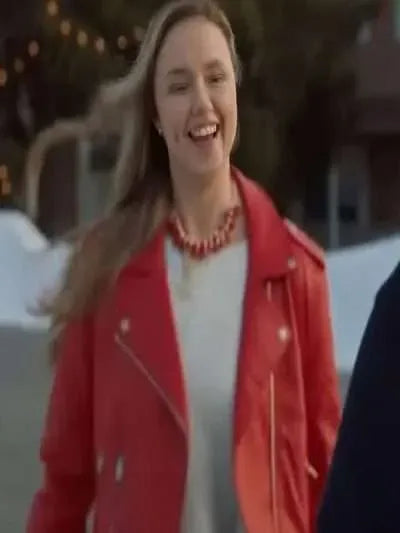 Lillian Doucet-Roche Confessions of a Christmas Letter Red Jacket