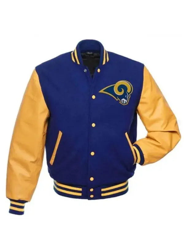 Los Angeles Rams Letterman Varsity Jacket Rackup