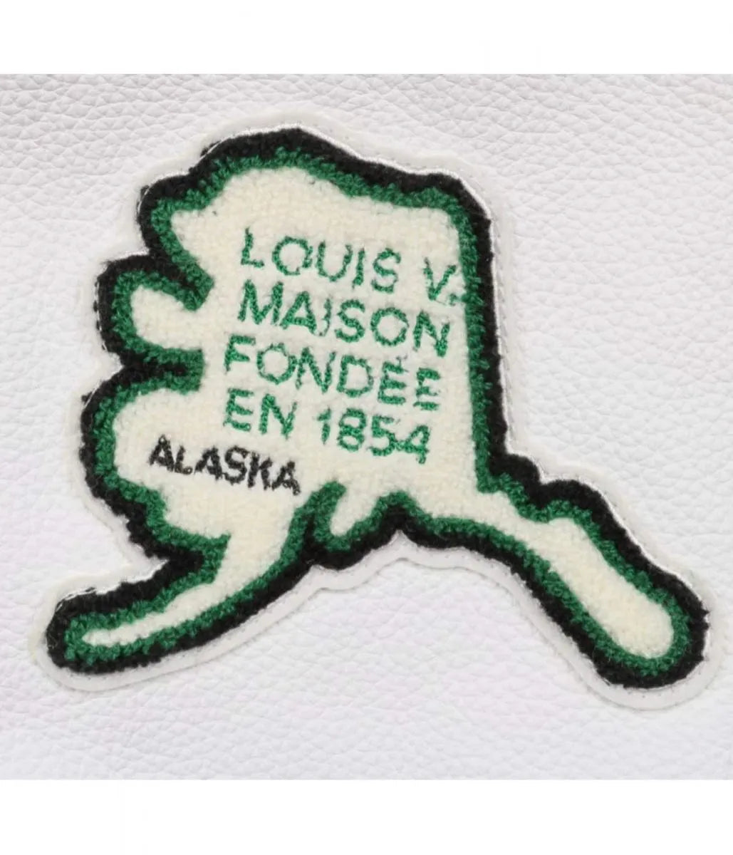 Louis Vuitton Green Varsity Jacket - The America Jackets