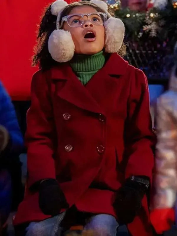 Madison Skye Validum Best Christmas Ever 2023 Red Coat