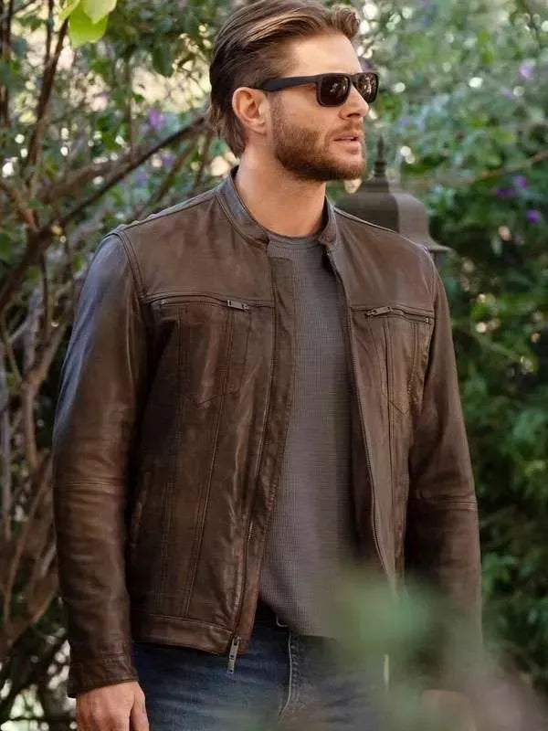 Mark Meachum Countdown Brown Leather Jacket