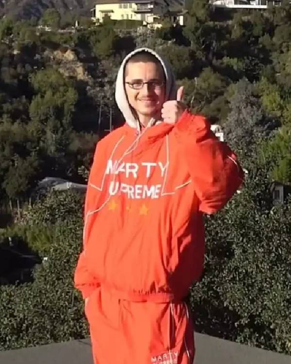 Marty Supreme Orange Jacket