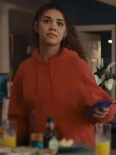 McKenna Roberts Back in Action 2025 Red Hoodie