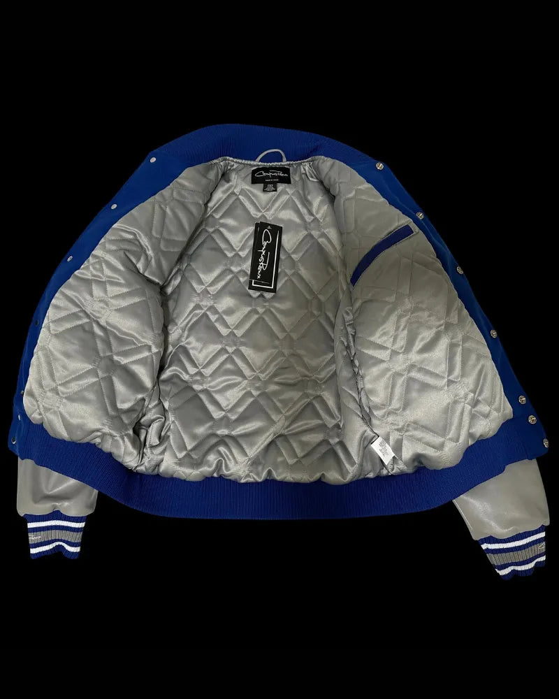 (Men) Hampton University Varsity Jacket - The America Jackets