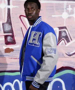(Men) Hampton University Varsity Jacket - The America Jackets