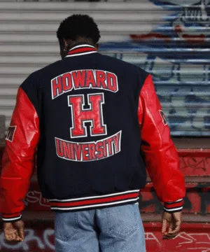 (Men) Howard University Varsity Jacket - The America Jackets