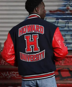 (Men) Howard University Varsity Jacket - The America Jackets
