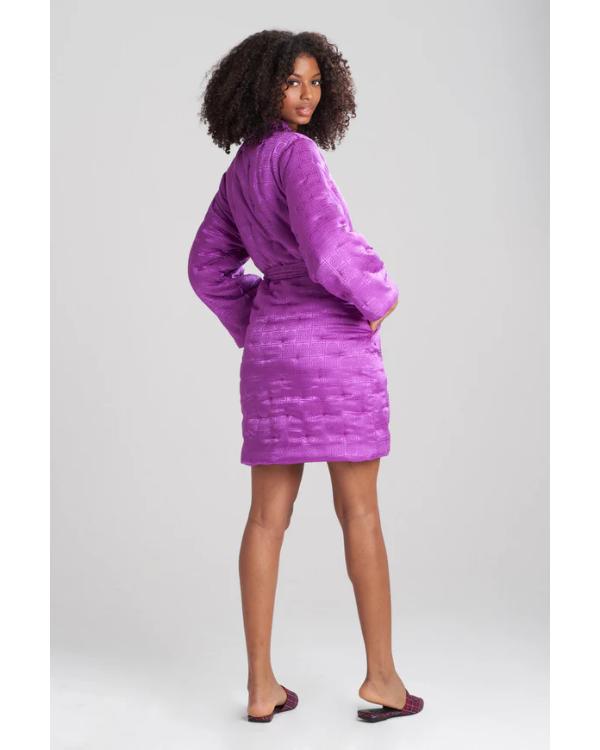 Loot S03 Maya Rudolph Purple Quilted Robe