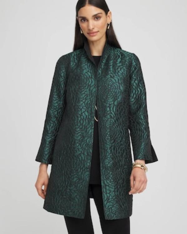 Beyond The Gates 2025 Karan Kendrick Green Floral Jacket