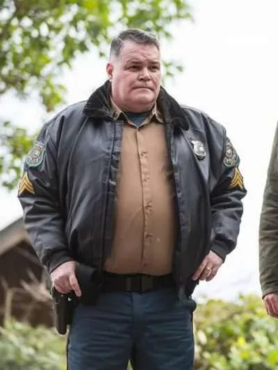 Aaron Douglas Murder in a Small Town Police Jacket