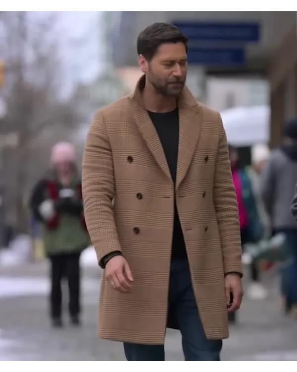 My Secret Santa Ryan Eggold Wool Coat
