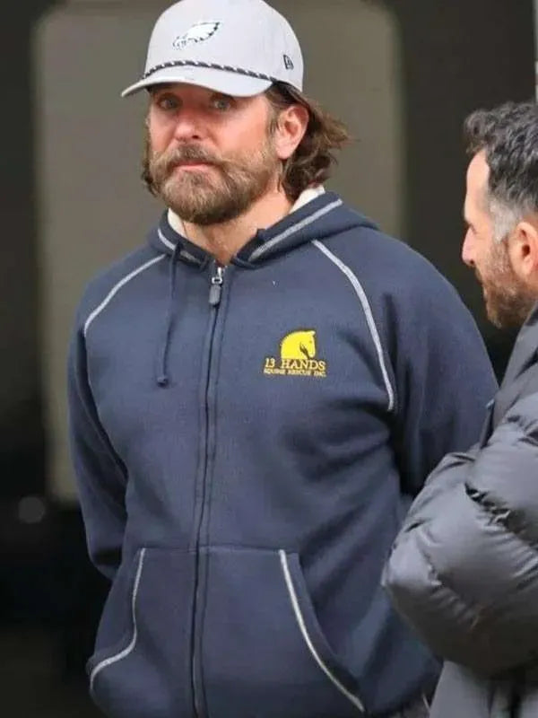NYC Bradley Cooper Blue Hoodie