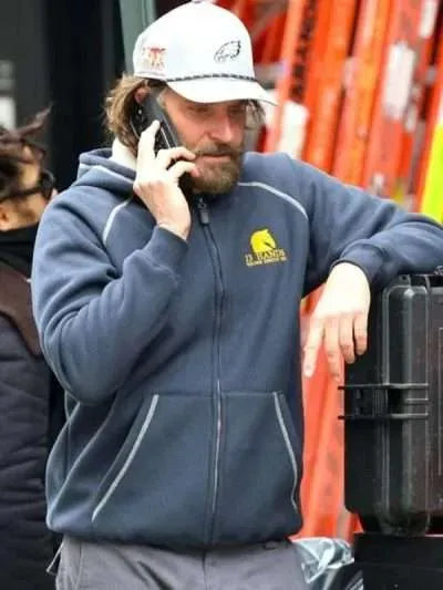 NYC Bradley Cooper Blue Hoodie