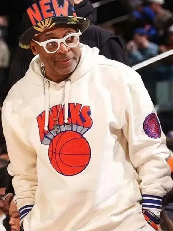 New York City Street Style Spike Lee White Hoodie
